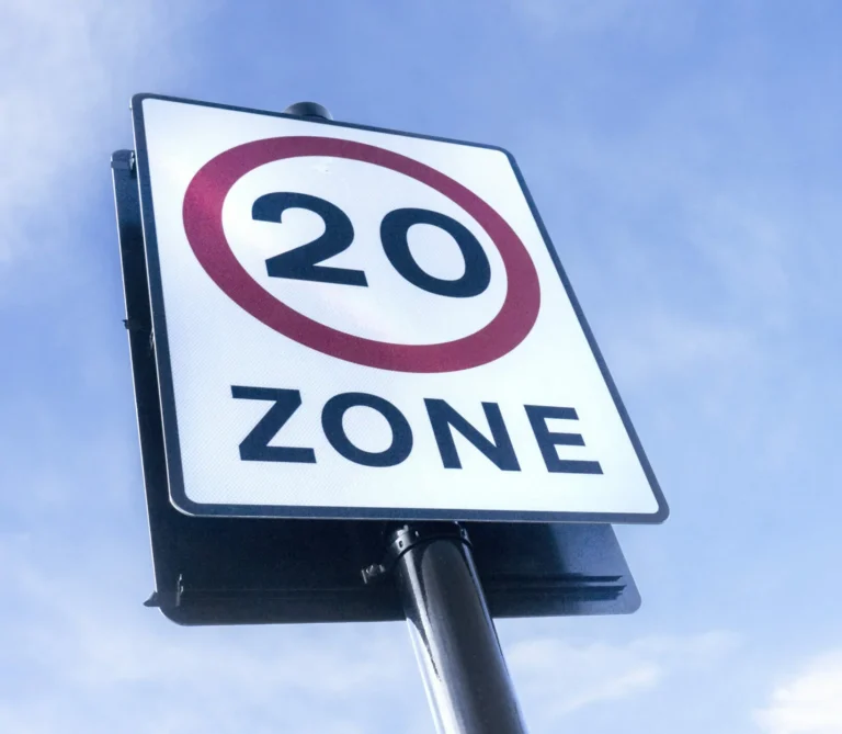 20 mph speed limit in south London and croydon